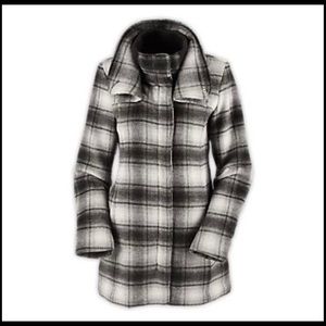 The North Face Plaid Coat